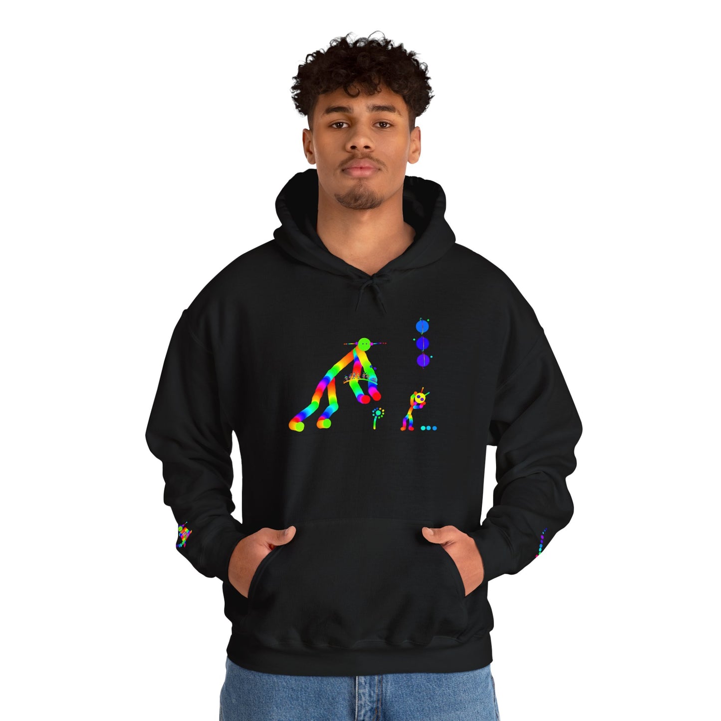 Not the Flower Martian / Unisex Heavy Blend™ Hooded Sweatshirt