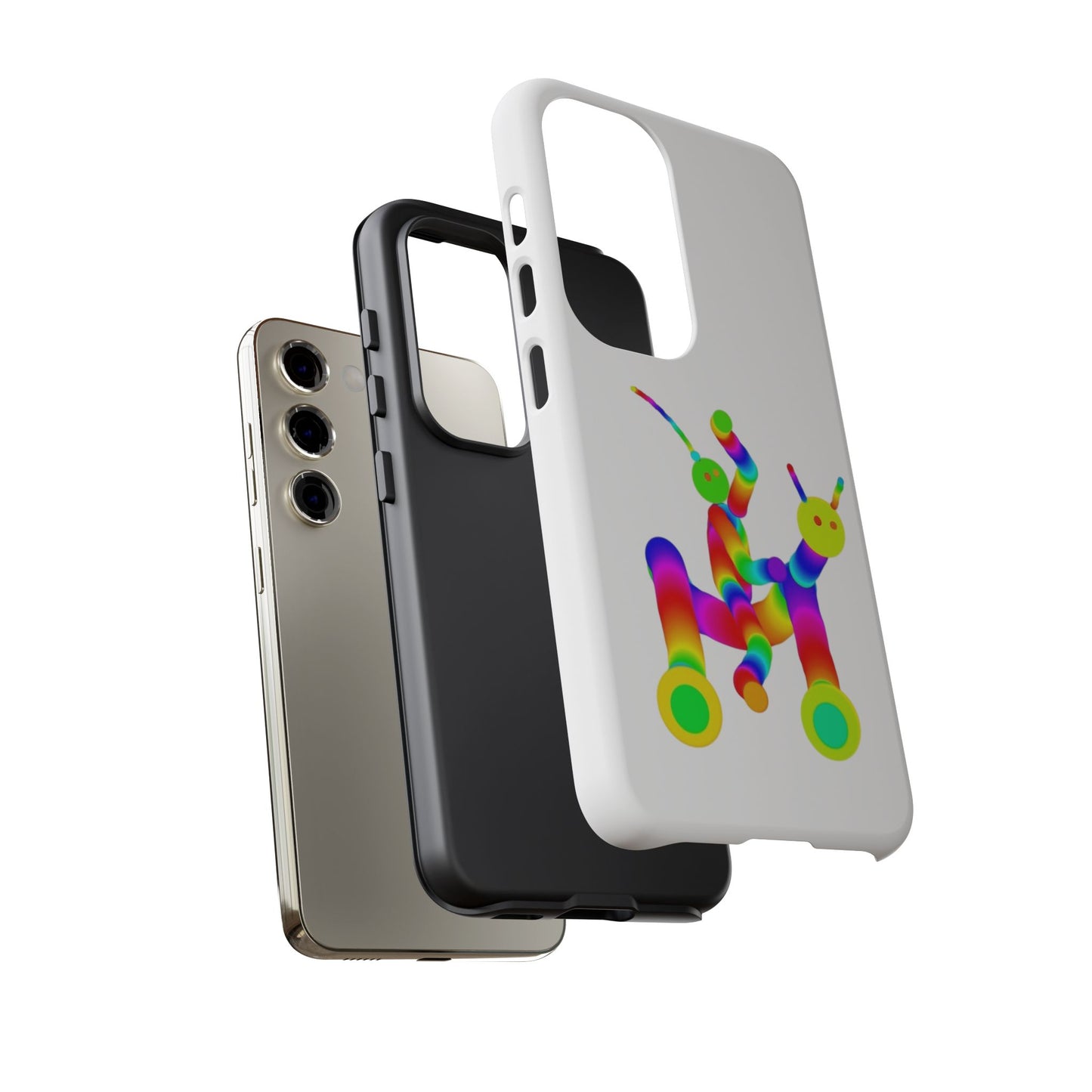 Marty Martians on Riding Robot / Phone Cases