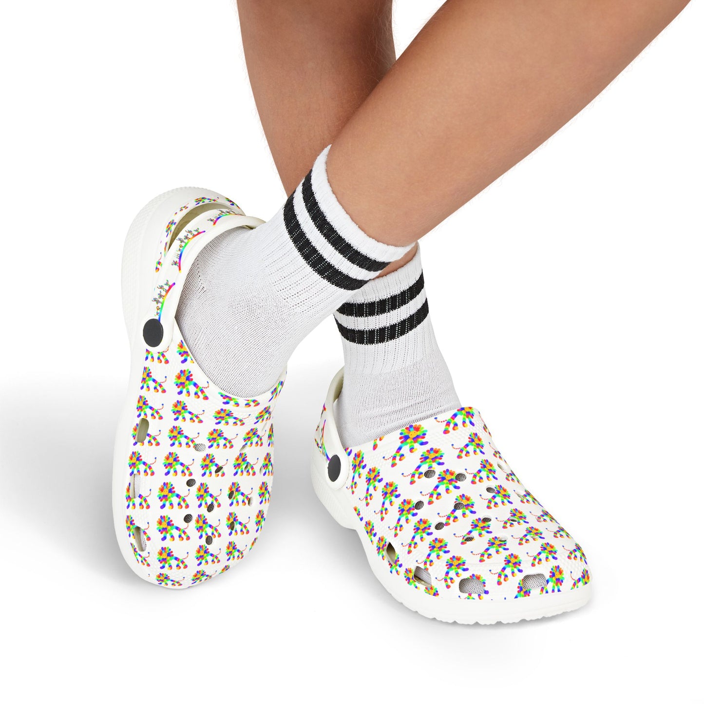 Marty Martians Lion / Kid's EVA Foam Clogs (AOP)