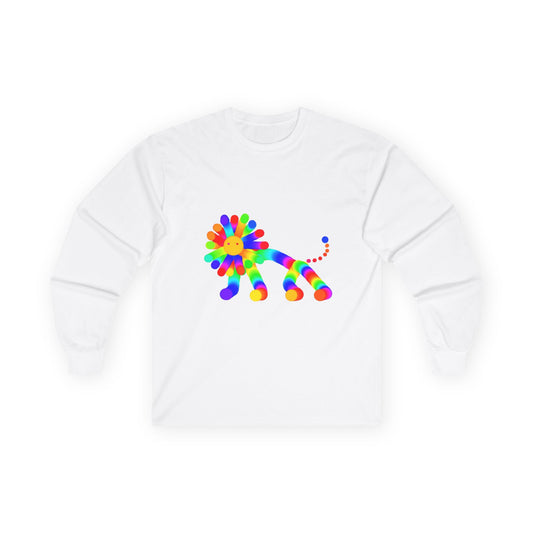 Martian Lion Adult Long Sleeve T ShirtUnisex Ultra Cotton Long Sleeve Tee