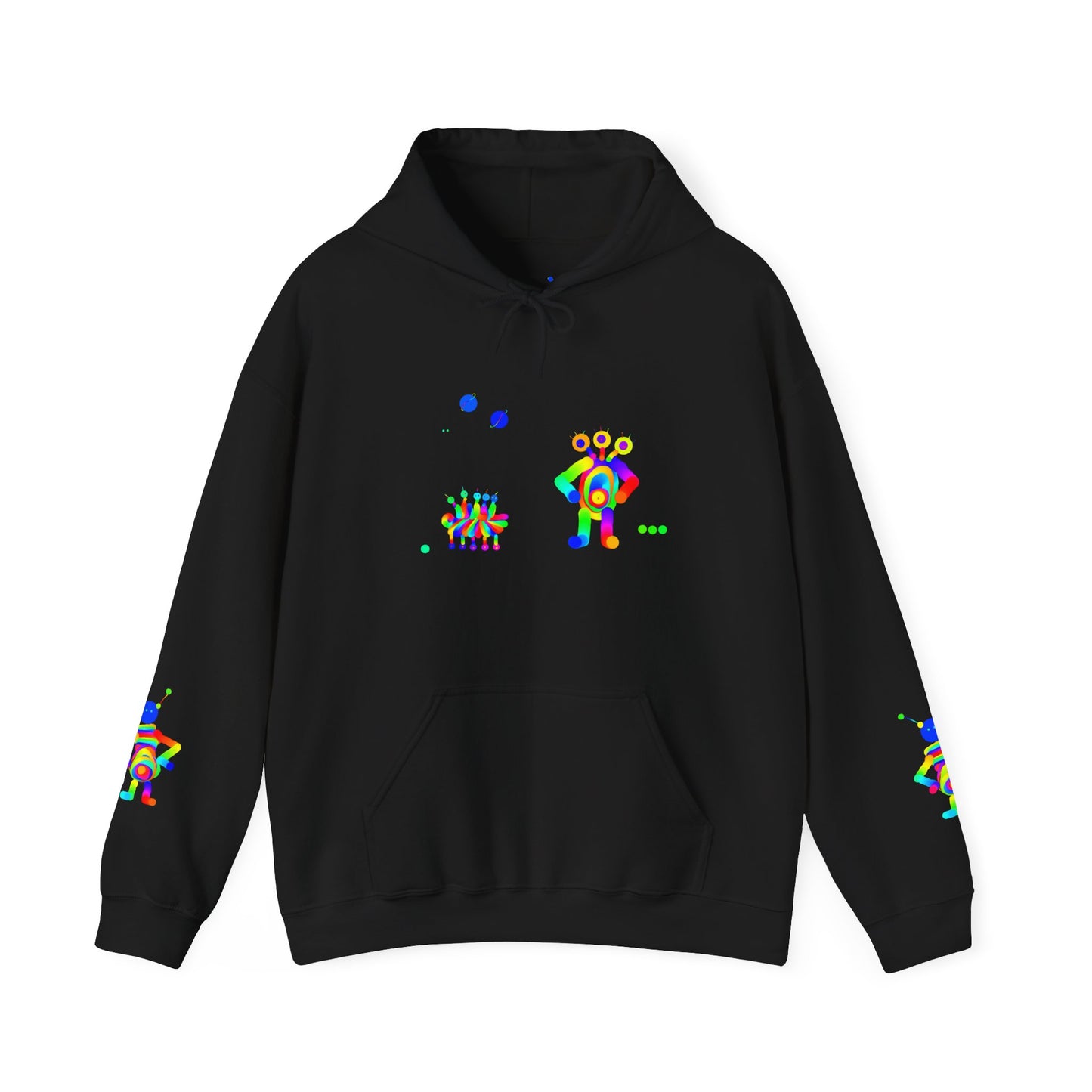 3 Headed Martian / Unisex Heavy Blend™ Hooded Sweatshirt