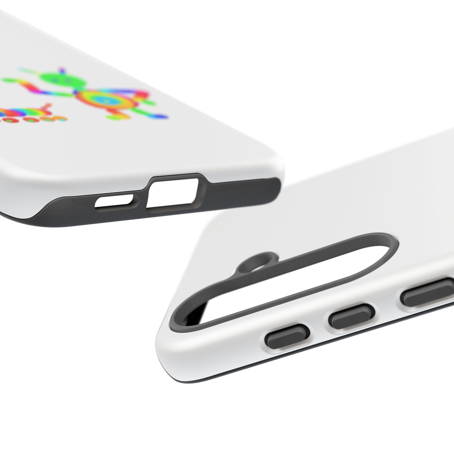 Martian with 5 Wheeled Friend / Phone Cases