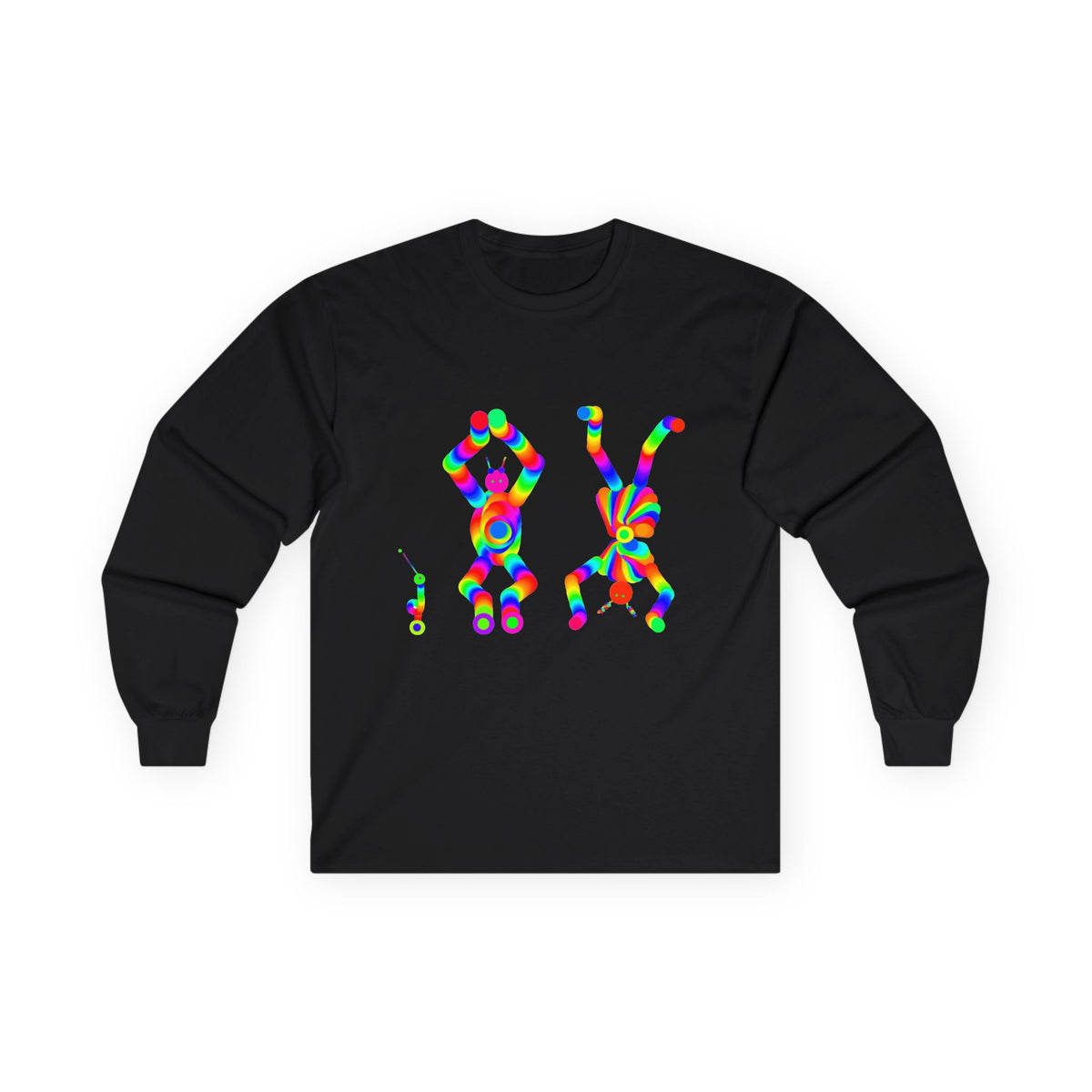 Marty Martians Fun Couple Adult Long Sleeve T ShirtUnisex Ultra Cotton Long Sleeve Tee