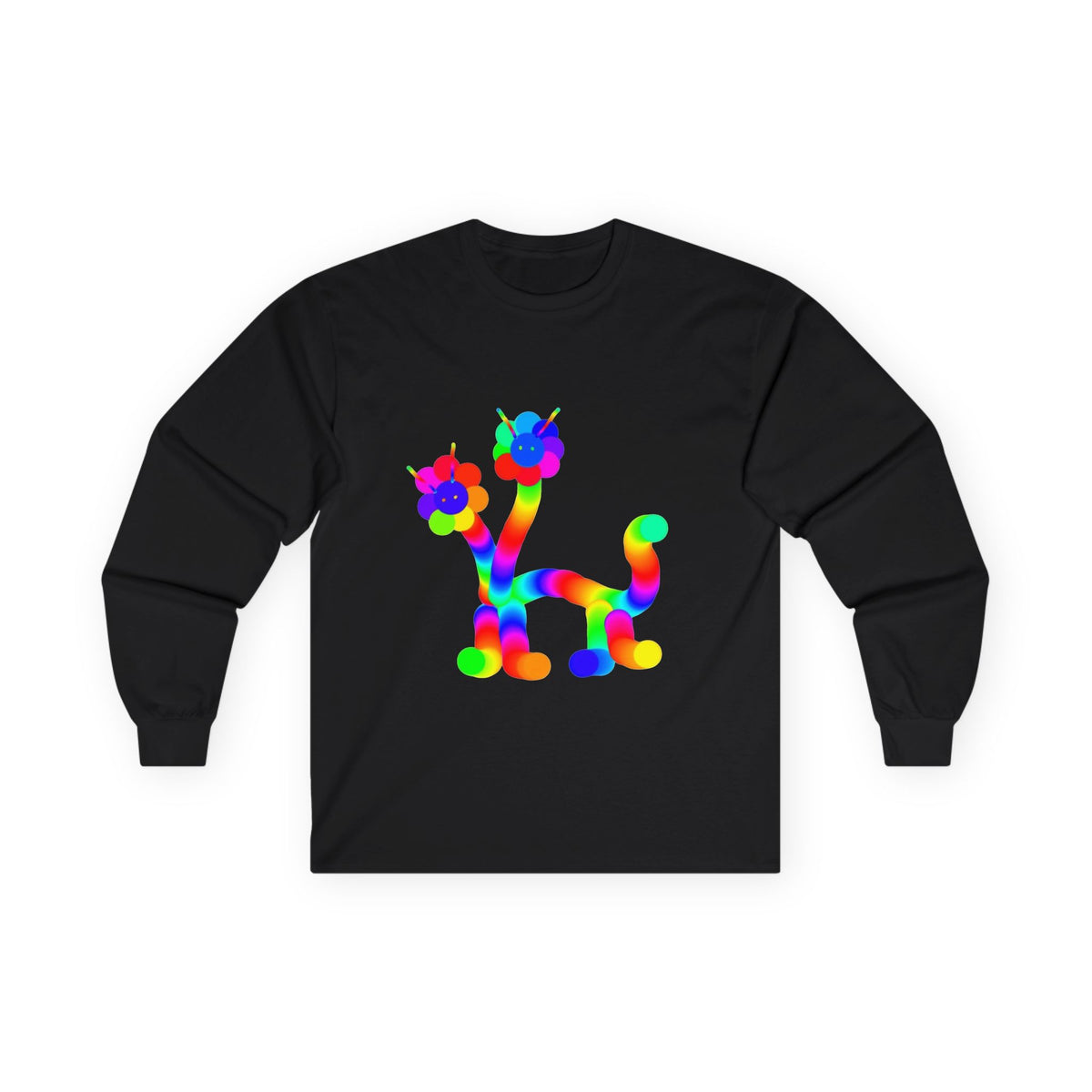 Marty Martians Double Headed Lion Adult Long Sleeve T ShirtUnisex Ultra Cotton Long Sleeve Tee