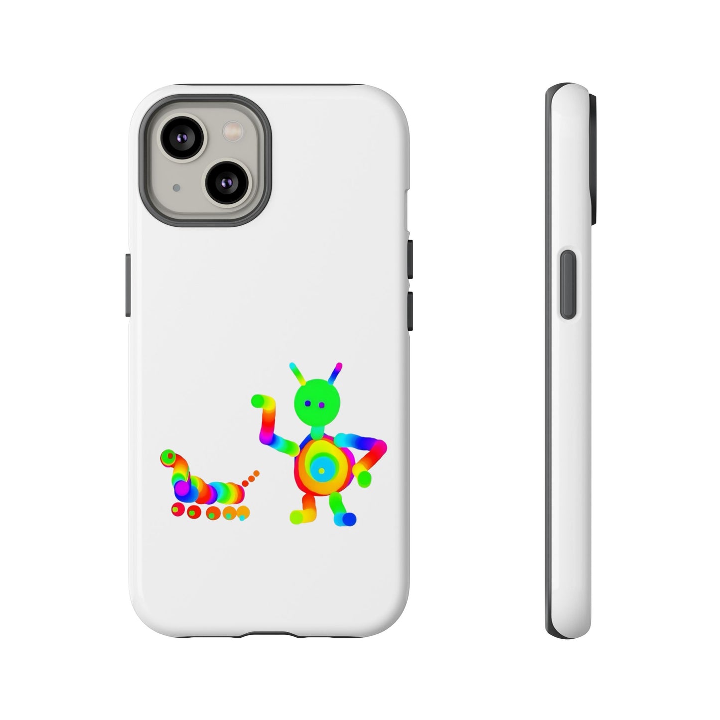 Martian with 5 Wheeled Friend / Phone Cases