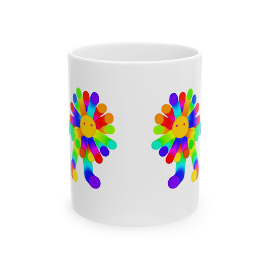 Martian Lion Ceramic Mug, (11oz, 15oz)