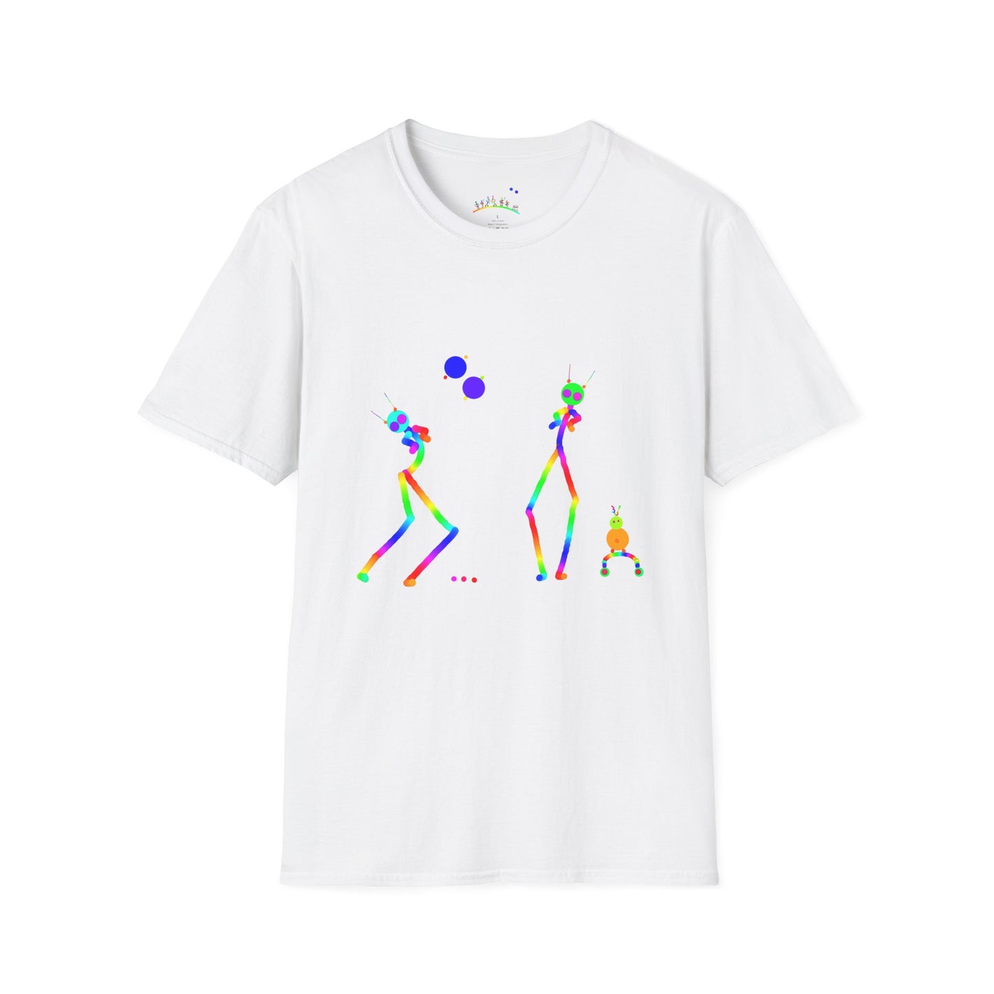 Tall Martian Friends / Unisex Softstyle T-Shirt