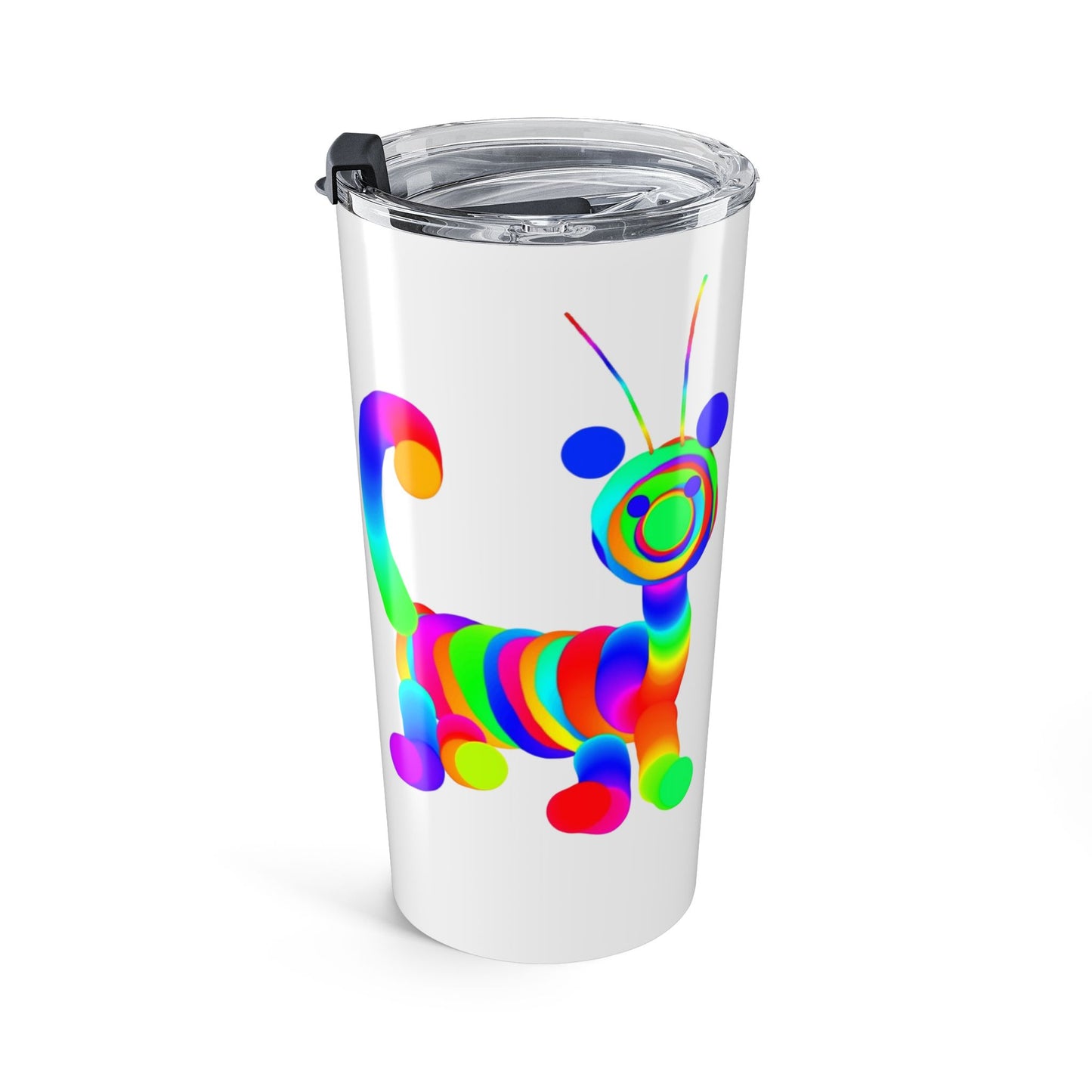Marty Martians Cute Animal Tumbler White 20oz