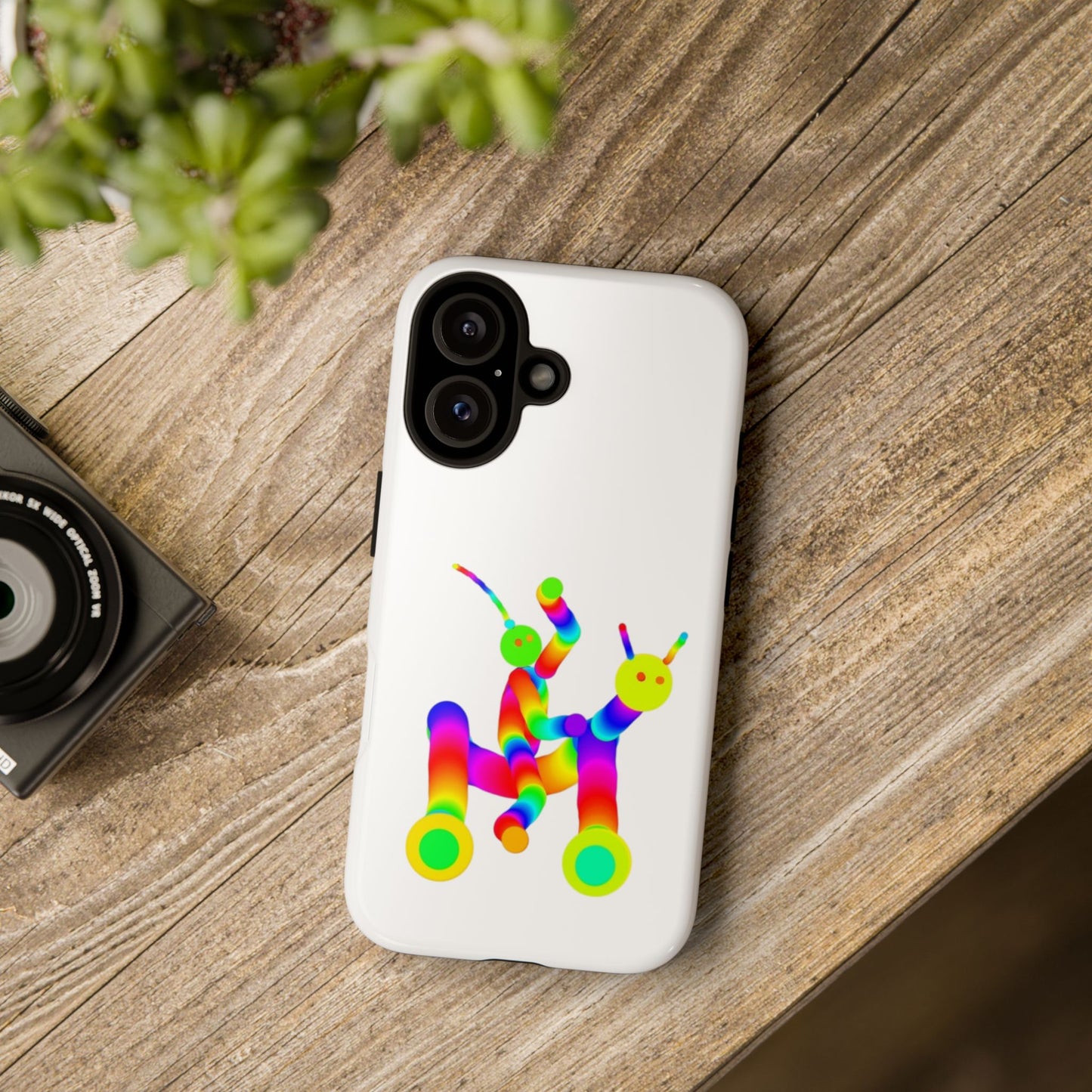Marty Martians on Riding Robot / Phone Cases