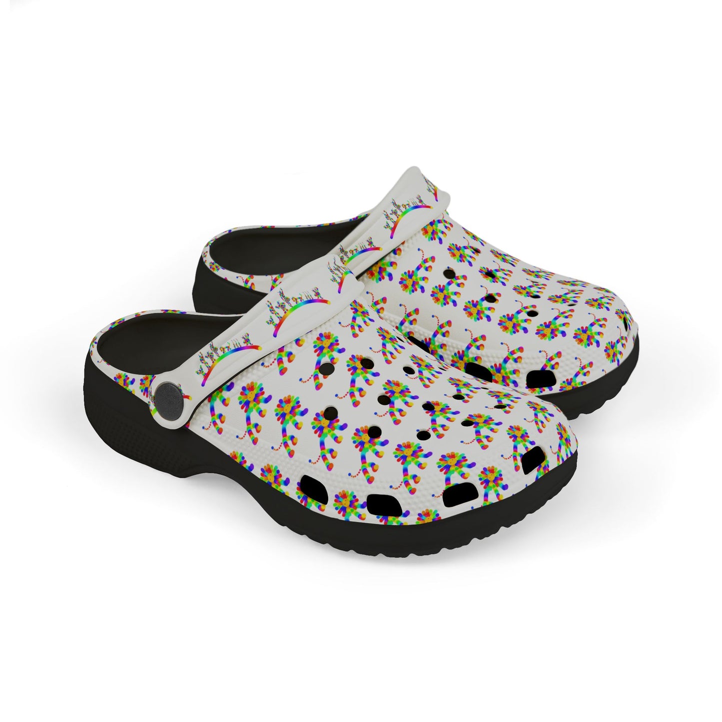 Marty Martians Lion / Kid's EVA Foam Clogs (AOP)