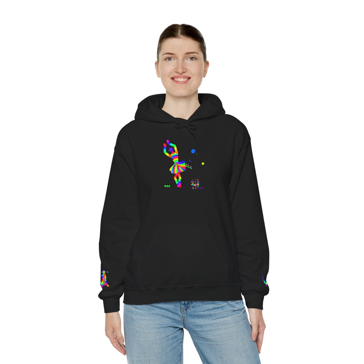 Martian Ballerina / Unisex Heavy Blend™ Hooded Sweatshirt
