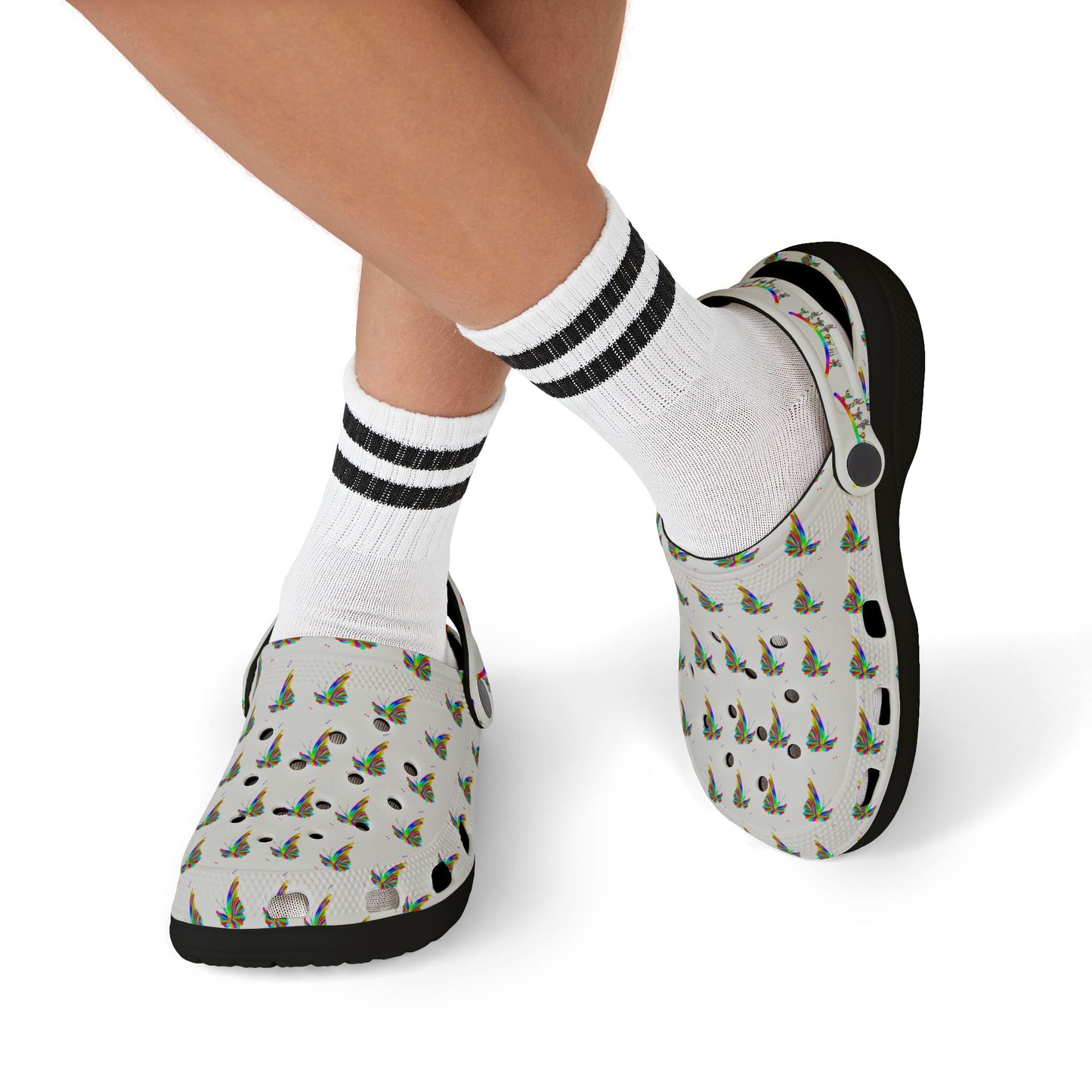 Marty Martian Butterfly / Kid's EVA Foam Clogs (AOP)