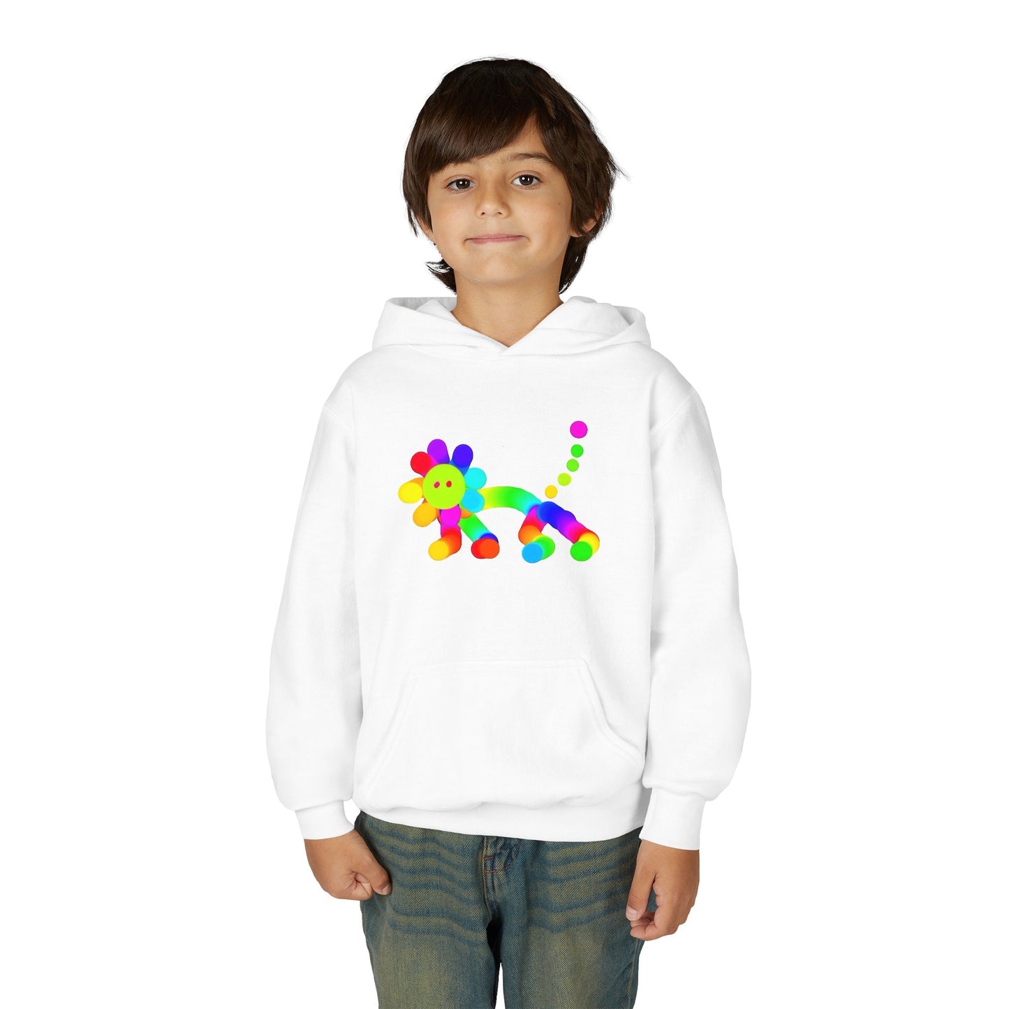 Baby Lion Martian / Children / Heavy Blend Hooded Sweatshirt