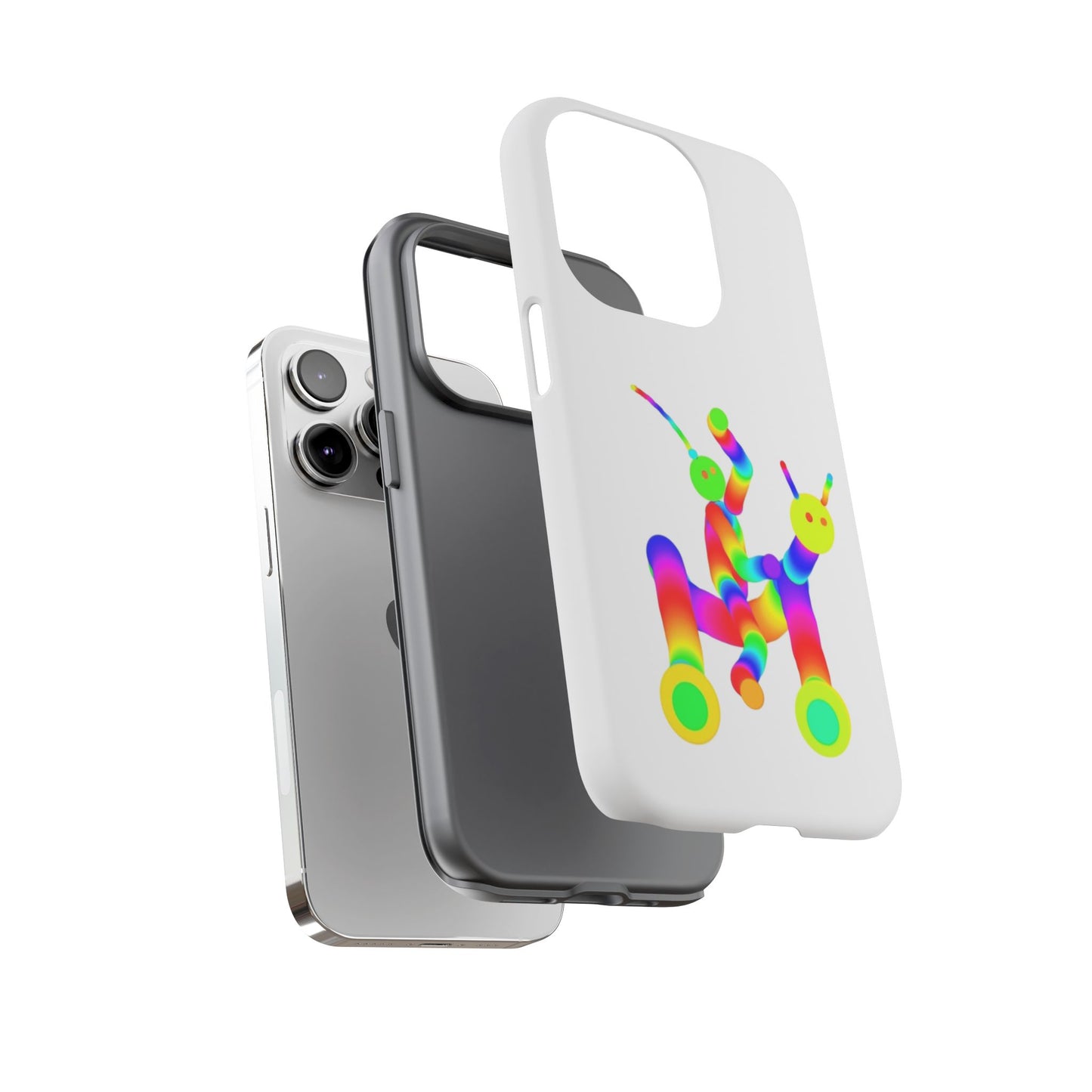 Marty Martians on Riding Robot / Phone Cases