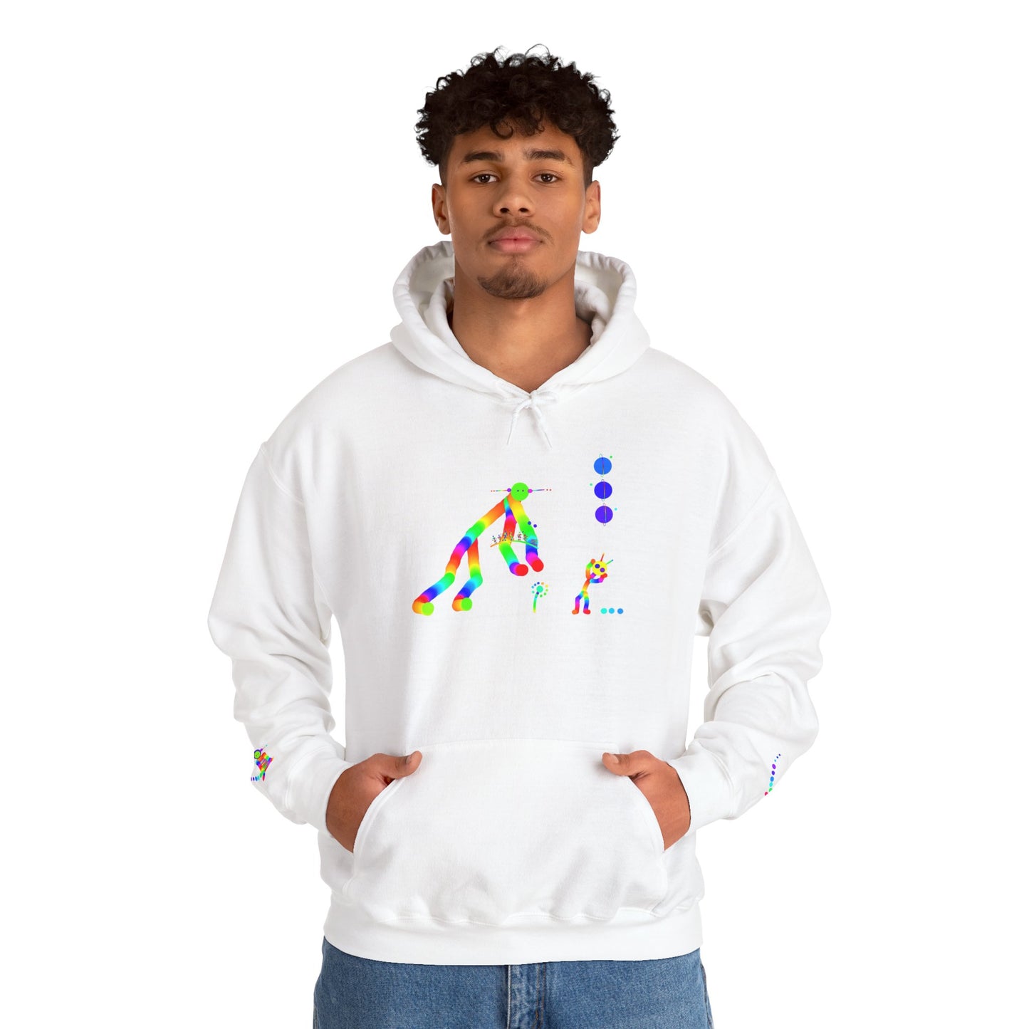 Not the Flower Martian / Unisex Heavy Blend™ Hooded Sweatshirt