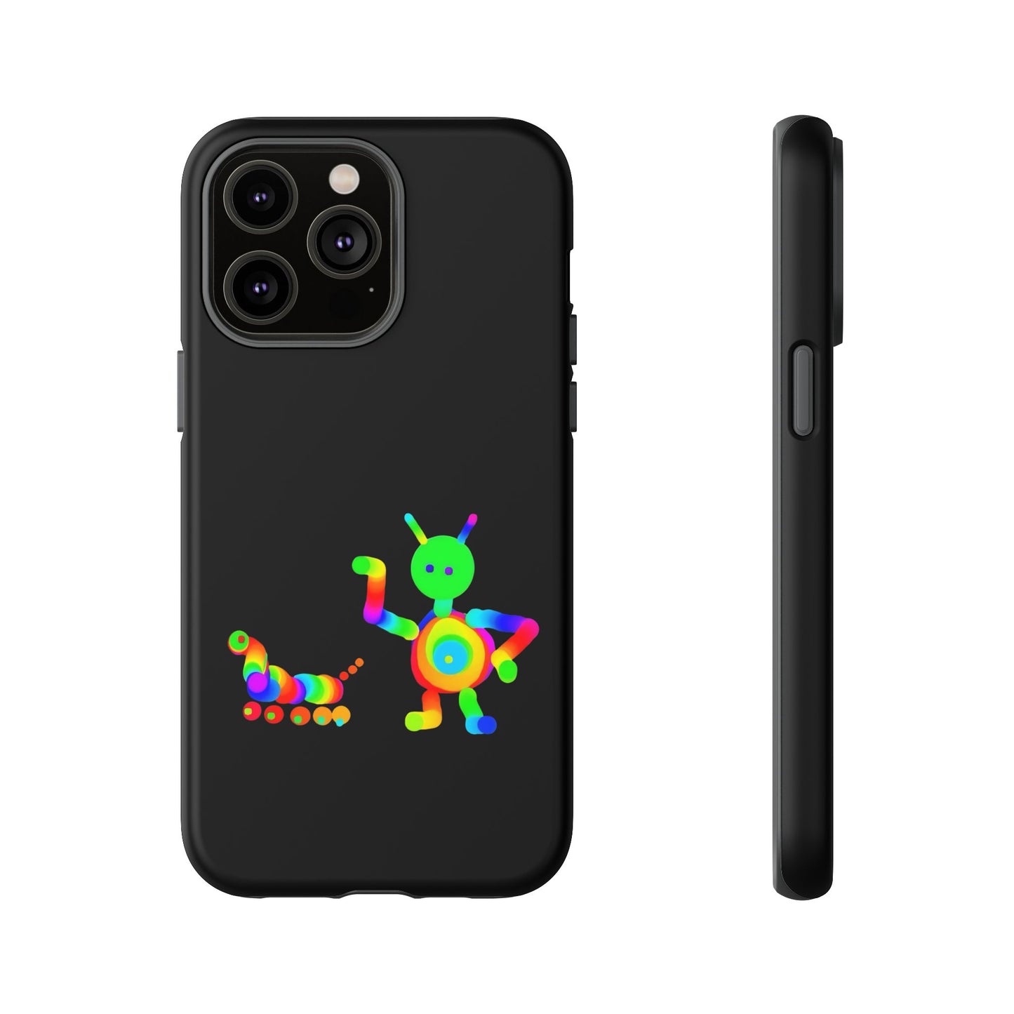 Martian with 5 Wheeled Friend / Phone Cases