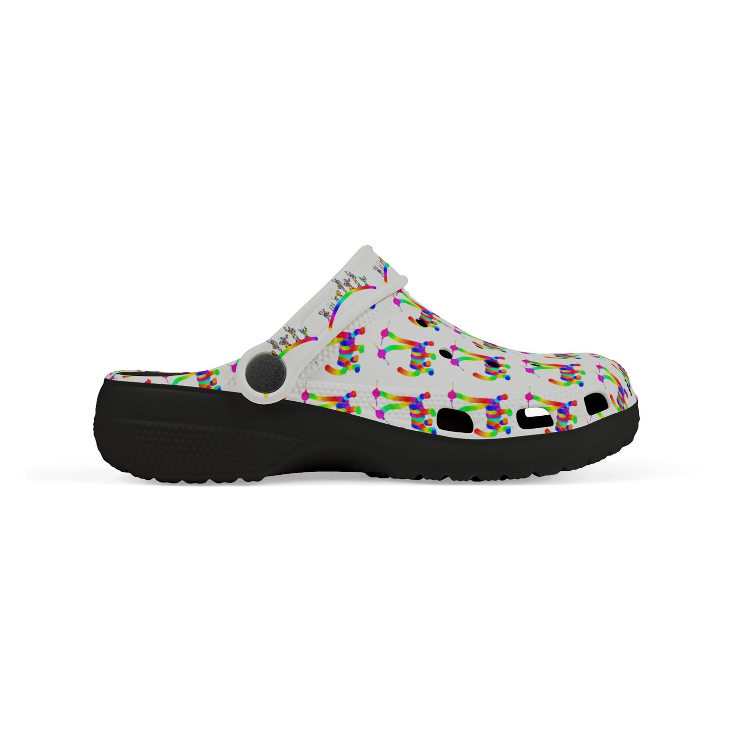 Marty Martians Friend with Two Heads / Kid's EVA Foam Clogs (AOP)