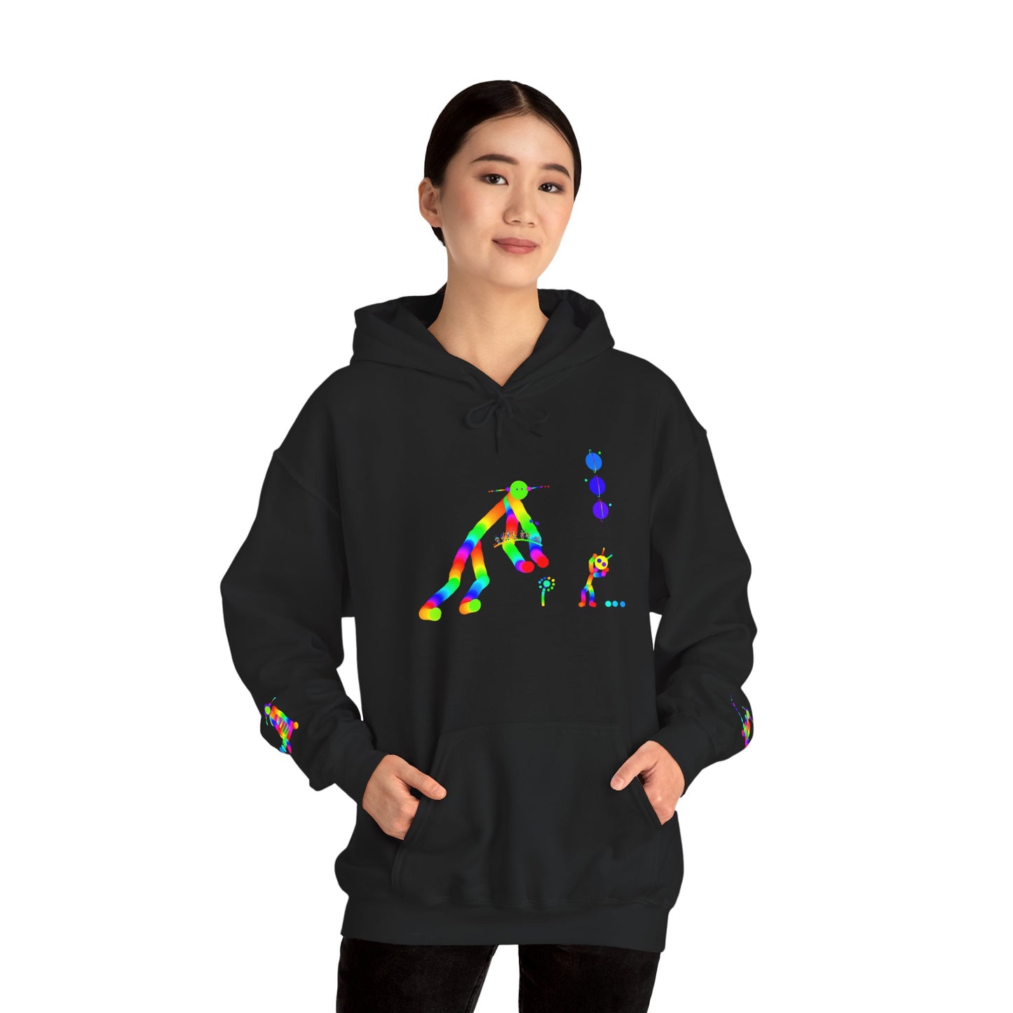 Not the Flower Martian / Unisex Heavy Blend™ Hooded Sweatshirt