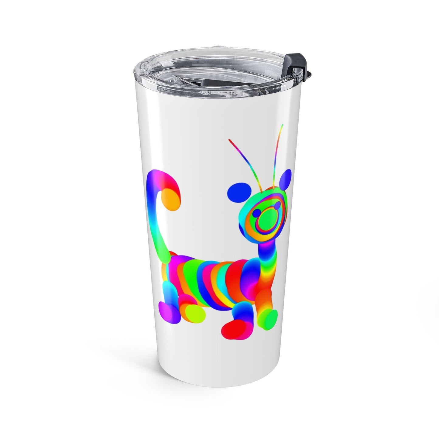Marty Martians Cute Animal Tumbler White 20oz